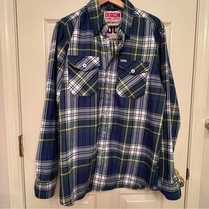 Dixxon Rare Limited Editon Griswold Plaid Flannel Men’s Size M